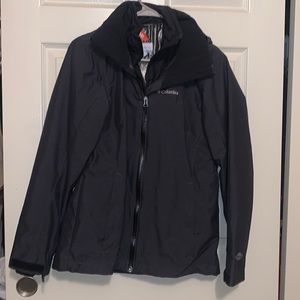 Like New Columbia 2 Piece Waterproof Jacket and Omniheat Jacket.